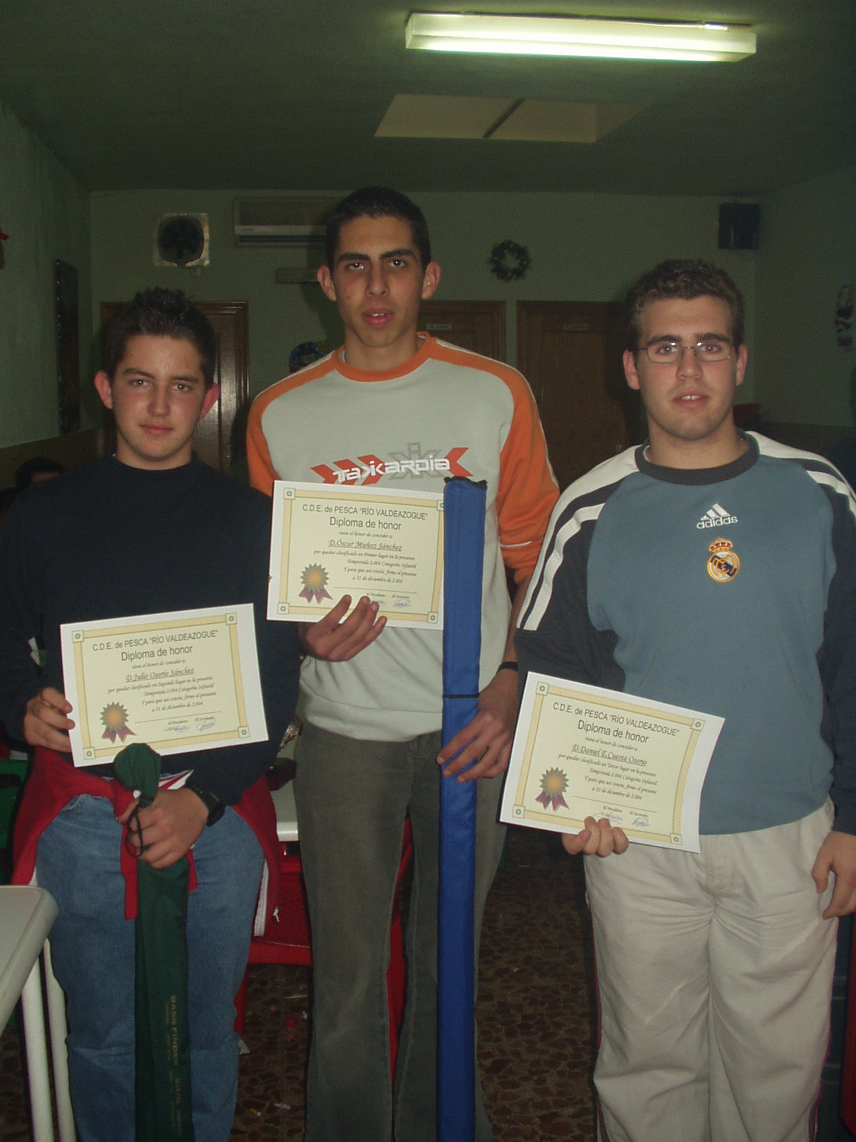 Podio Infantil Temporada 2004